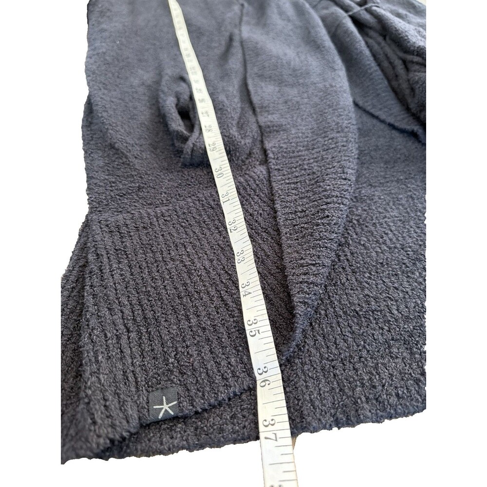 Barefoot Dreams 3X Black Chic Lite Knit Cardigan Loungewear Tunic Sweater Soft - Picture 6 of 8